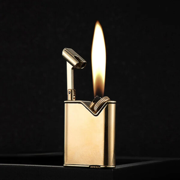 New Petrol Cigarette Lighter In Brass - Image 6
