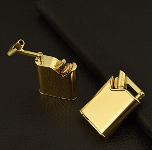 New Petrol Cigarette Lighter In Brass - Image 4