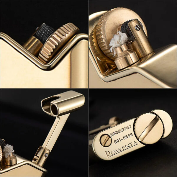 New Petrol Cigarette Lighter In Brass - Image 8