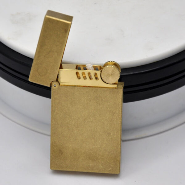 New Petrol Cigarette Lighter In Brass - Image 7