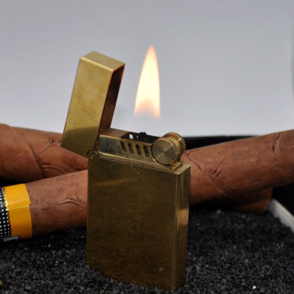 New Petrol Cigarette Lighter In Brass - Image 2