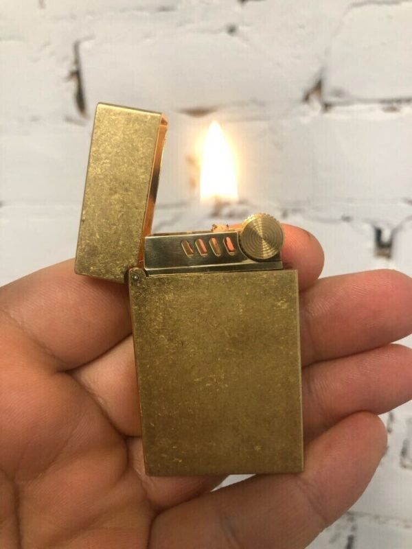 New Petrol Cigarette Lighter In Brass - Image 13