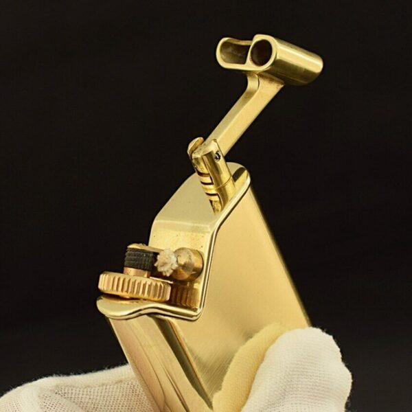 New Petrol Cigarette Lighter In Brass