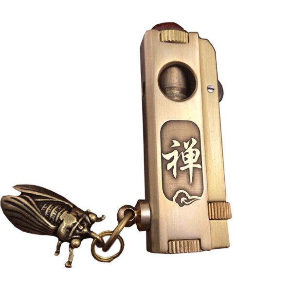 New Petrol Cigarette Lighter In Brass - Image 7