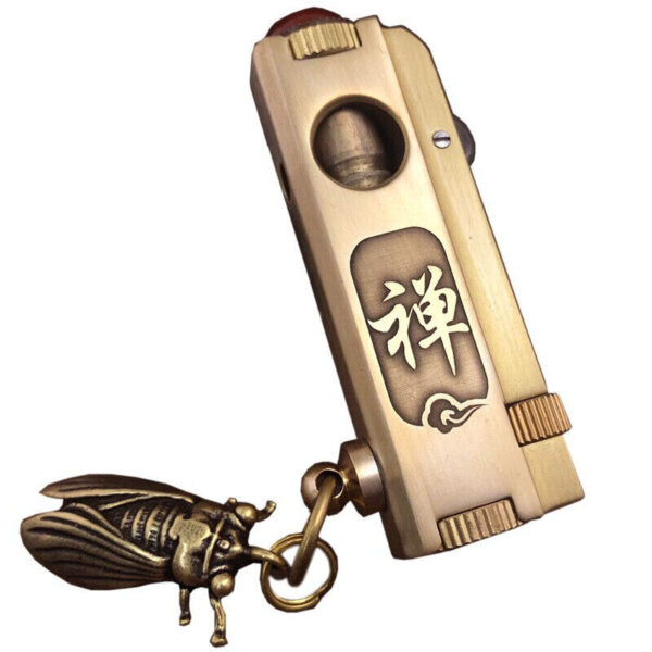 New Petrol Cigarette Lighter In Brass