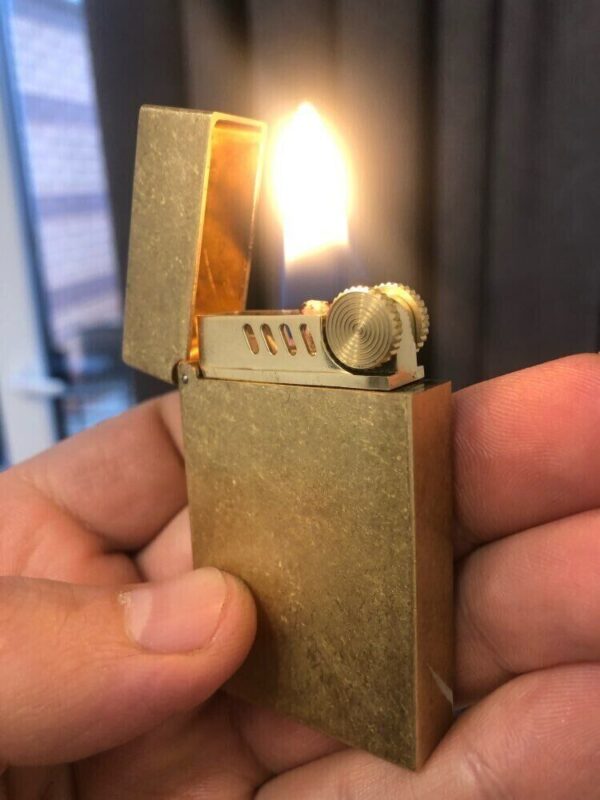 New Petrol Cigarette Lighter In Brass - Image 14