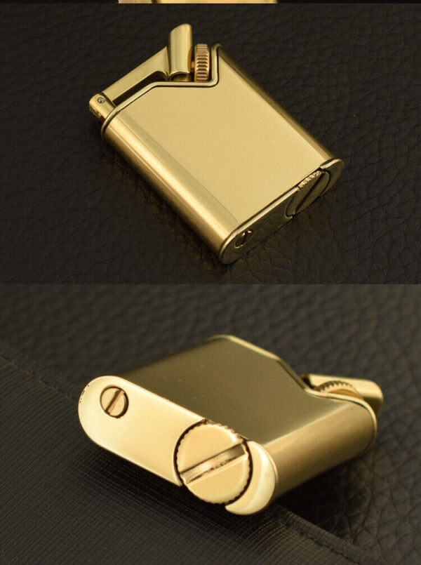 New Petrol Cigarette Lighter In Brass - Image 3
